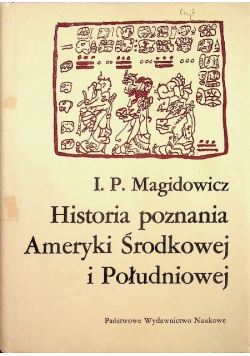 Historia poznania Ameryki Środkowej i Południowej
