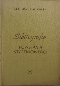 Bibliografia Powstania Styczniowego