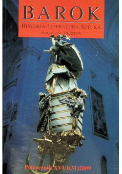 Barok historia literatura sztuka Nr 31 / 09