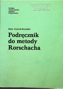 Podręcznik do metody Rorschacha