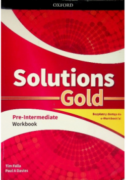 Solutions Gold Pre Intermediate Workbook