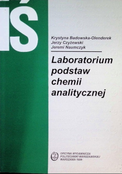 Laboratorium podstaw chemii analitycznej