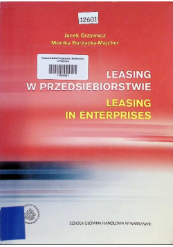 Leasing w przedsiębiorstwie