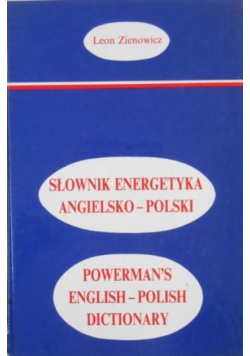 Słownik energetyka  angielsko - polski