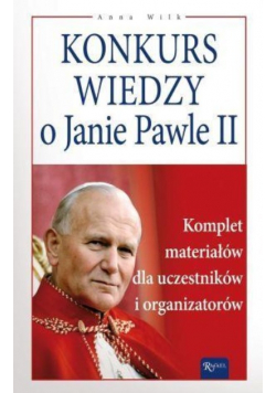 Konkurs wiedzy o Janie Pawle II