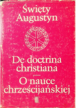 De doctrina christiana O nauce chrześcijańskiej