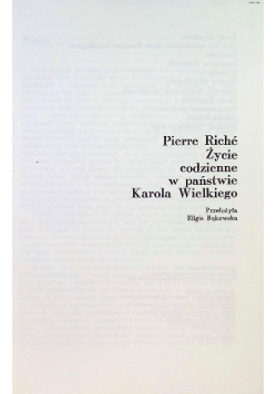 Życie codzienne w państwie Karola Wielkiego