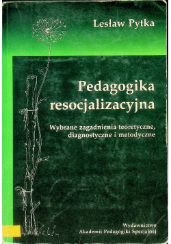 Pedagogika Resocjalizacyjna