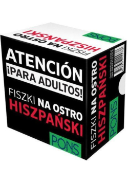 Fiszki na ostro. Hiszpański PONS