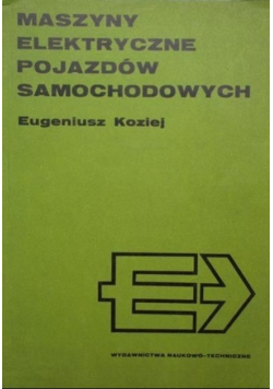 Maszyny elektryczne pojazdów samochodowych