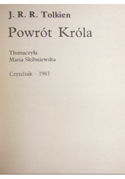 Powrót Króla