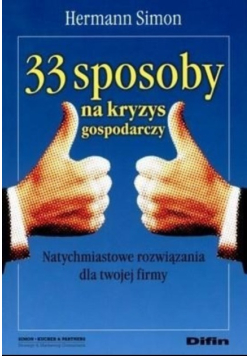 33 sposoby na kryzys gospodarczy