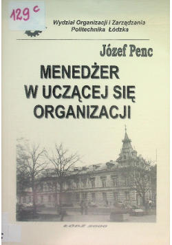 Menedżer w uczącej się organizacji