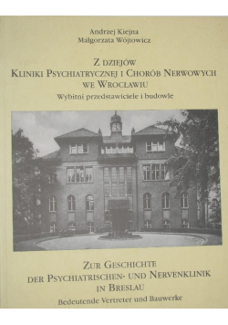 Z dziejów Kliniki Psychiatrycznej i Chorób Nerwowych we Wrocławiu