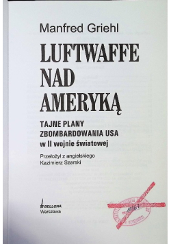 Luftwaffe nad Ameryką