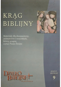 Krąg biblijny zeszyt spotkań Zeszyt 9