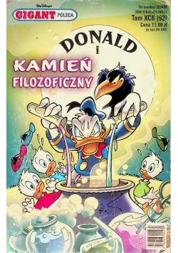 Gigant poleca Tom 92 Donald i kamień filozoficzny