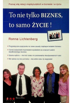 To nie tylko biznes to samo życie