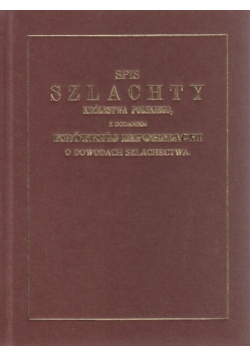 Spis szlachty Królestwa Polskiego