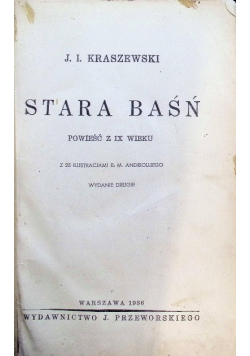 Stara baśń, 1936 r.