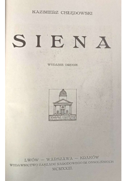 Siena 1923 r.