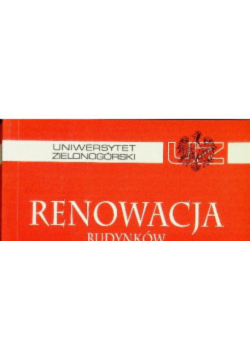 Renowacja budynków i modernizacja obszarów zabudowanych, Tom 2