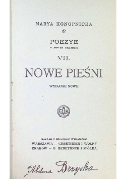 Nowe pieśni 1905 r.