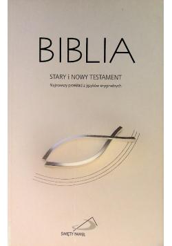 Biblia Stary i Nowy Testament