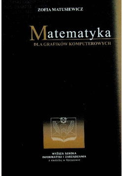 Matematyka dla grafików komputerowych