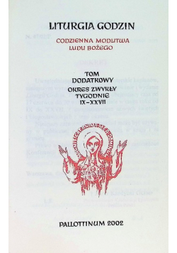 Liturgia godzin. Codzienna modlitwa ludu Bożego