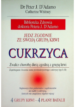 Jedz zgodnie ze swoją grupą krwi Cukrzyca