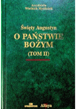 O Państwie Bożym ,Tom II