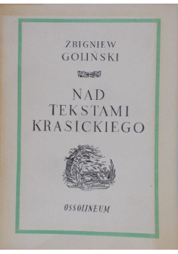 Nad tekstami Krasickiego