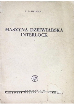 Maszyna dziewiarska Interlock
