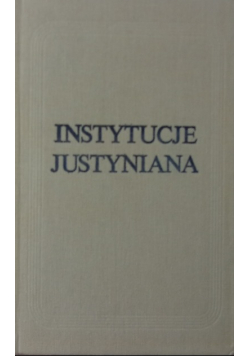 Instytucje Justyniana