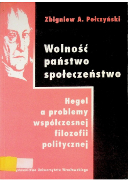 Wolność państwo społeczeństwo