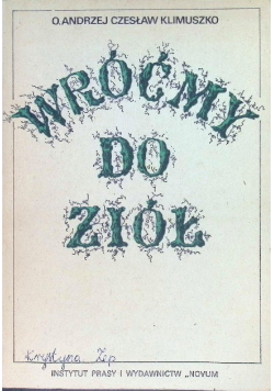 Wróćmy do ziół
