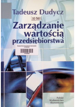 Zarządzanie wartością przedsiębiorstwa