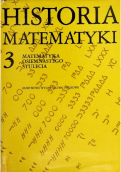 Historia matematyki Tom III