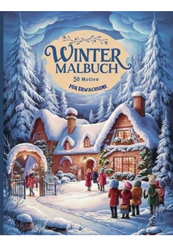 Winter Malbuch fur Erwachsene