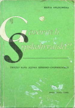 Govorite li srpskohrvatski