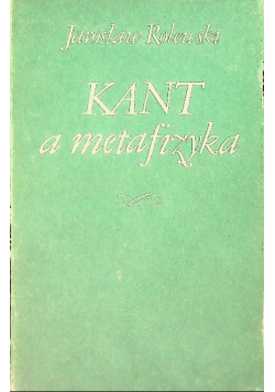 Kant a metafizyka