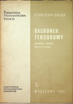 Rachunek tensorowy