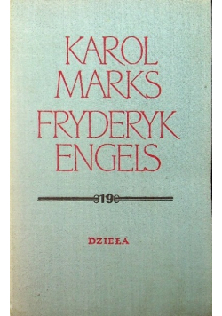 Marks Engels Dzieła Tom 27