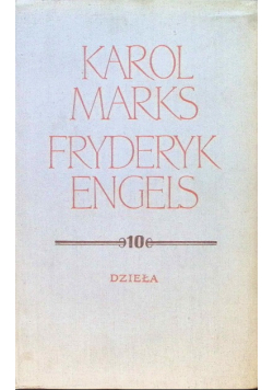 Marks Engels Dzieła Tom 10