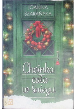 Choinka cała w śniegu