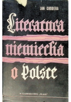 Literatura niemiecka o Polsce w latach 1918 - 1939