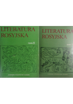 Literatura rosyjska Tom I i II