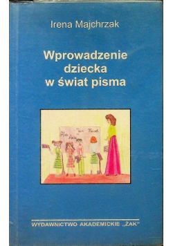 Wprowadzenie dziecka w świat pisma