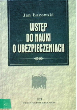 Wstęp do nauki o ubezpieczeniach